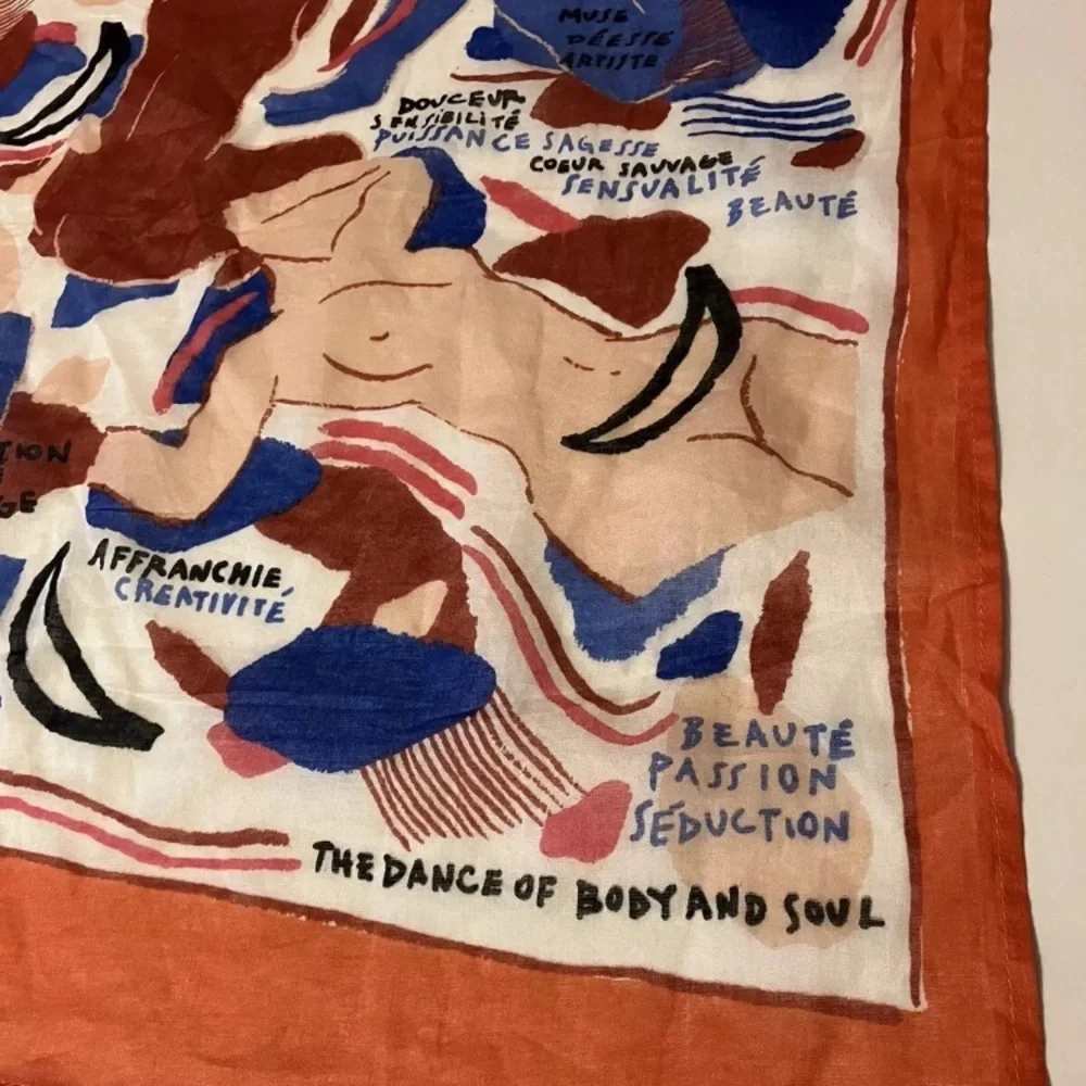 Sezane NWOT Cotton Neckerchief - Picture 5 of 8